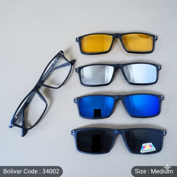 ️ نظارة بوليفار FCLIP TR2289 | 5 نظارات في نظارة واحدة!