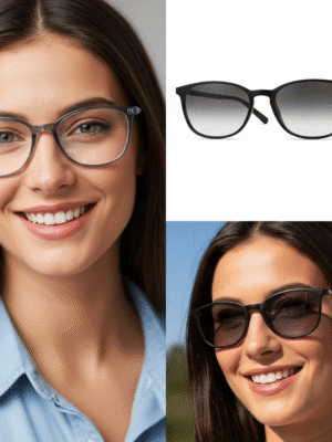 unnamed (2) 1.56 Photochromic Blue Cut SHMC Eyeglass Lenses | Sun-Activated & Screen Protection