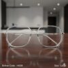 14008-1 Bolivar 14008 – Extra Wide Lightweight Square Prescription Eyeglasses with Mixed Materials