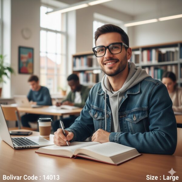 نظارة طبية بوليفار Bolivar 14013 – تصميم مربع أنيق وراحة تدوم