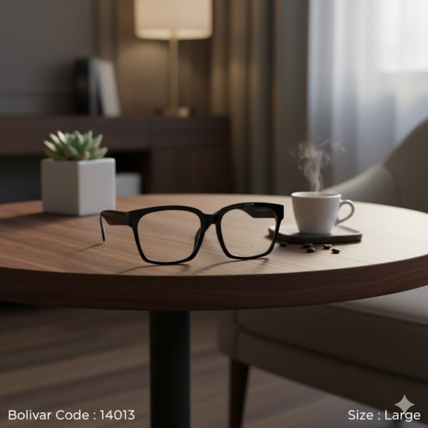 نظارة طبية بوليفار Bolivar 14013 – تصميم مربع أنيق وراحة تدوم