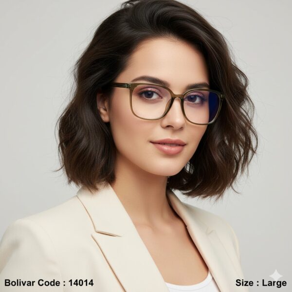 Bolivar 14014 – نظارة مربعة واسعة بتصميم عصري وأناقة تدوم
