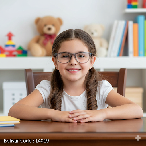 14019 girl XBLAD 14019 Kids Glasses – Lasting Protection & Innovative 360° Comfort