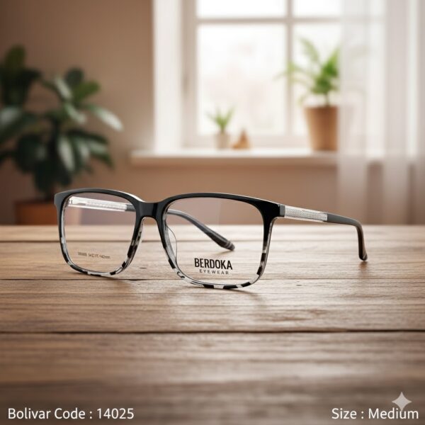14025-3 BERDOKA 14025 – Elegant Transparent Black Style… Strength Meets Sophistication!