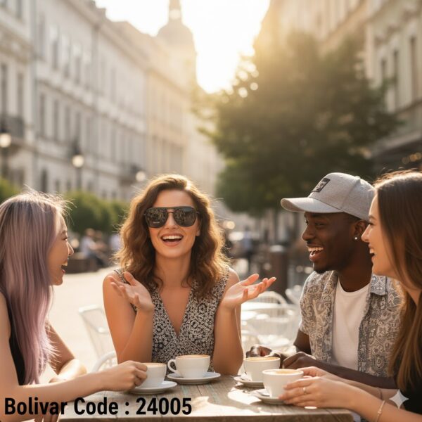 Bolivar Sunglasses XBLAD 24005 – Elegant Hexagonal Design for Refined Taste