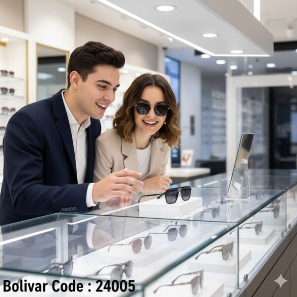Bolivar Sunglasses XBLAD 24005 – Elegant Hexagonal Design for Refined Taste