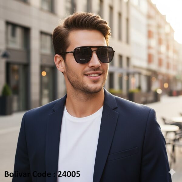 Bolivar Sunglasses XBLAD 24005 – Elegant Hexagonal Design for Refined Taste
