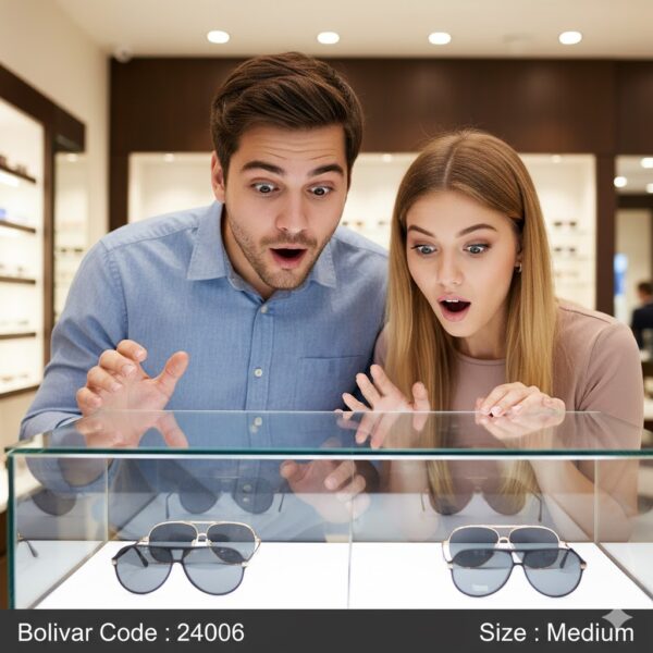 Bolivar XBLAD 24006 Sunglasses – Golden Lightness Meets Sleek Black Elegance with Advanced Vision Technology