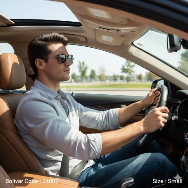 Bolivar XBLAD 24007 Sunglasses – Bold Hexagonal Shape × Polarized Lenses × Smart Flexibility