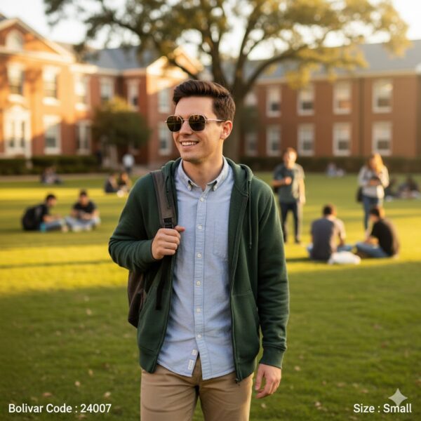 Bolivar XBLAD 24007 Sunglasses – Bold Hexagonal Shape × Polarized Lenses × Smart Flexibility