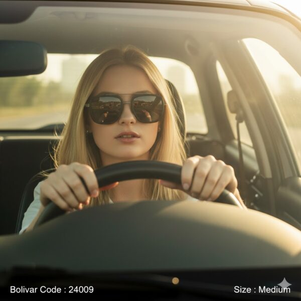 24009-10 Bolivar XBLAD 24009 Sunglasses – Complete Protection in a Bold Square Design