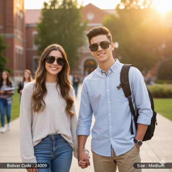 24009-16 Bolivar XBLAD 24009 Sunglasses – Complete Protection in a Bold Square Design