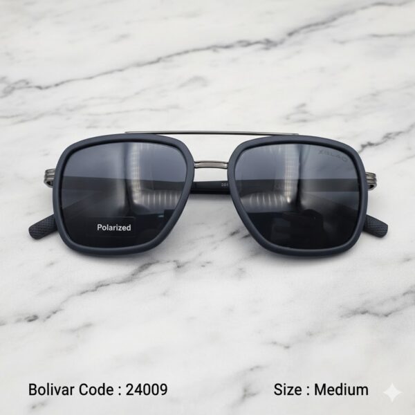 24009-3 Bolivar XBLAD 24009 Sunglasses – Complete Protection in a Bold Square Design