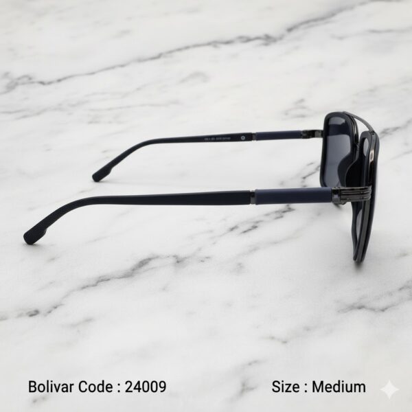 24009-4 Bolivar XBLAD 24009 Sunglasses – Complete Protection in a Bold Square Design