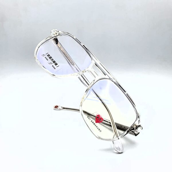 WhatsApp Image 2025-08-12 at 6.22.30 AM REI KAWAKUBO 14005 – Oversized Square Frame with Classic Double Bridge