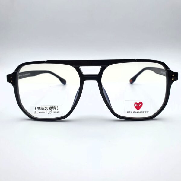 WhatsApp Image 2025-08-12 at 6.25.25 AM (2) REI KAWAKUBO 14006 – Wide Square Frame with Timeless Double Bridge!