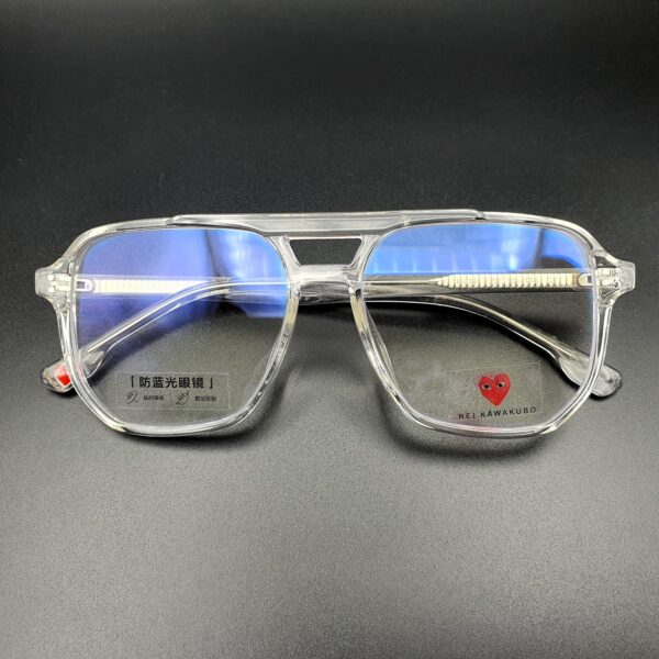 WhatsApp Image 2025-08-12 at 6.29.16 PM REI KAWAKUBO 14005 – Oversized Square Frame with Classic Double Bridge