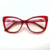 WhatsApp Image 2025-08-12 at 6.38.01 AM (1) Bolivar 14015 – Bold Cat Eye Frame in Stunning Red