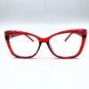 WhatsApp Image 2025-08-12 at 6.38.01 AM (3) Bolivar 14015 – Bold Cat Eye Frame in Stunning Red