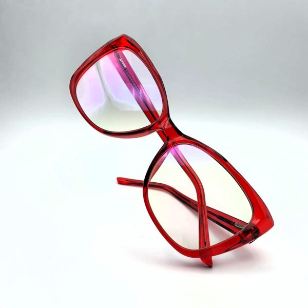 WhatsApp Image 2025-08-12 at 6.38.01 AM Bolivar 14015 – Bold Cat Eye Frame in Stunning Red