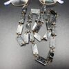 Black Marble Plastic Glasses Chain with Copper Spacers – Luxury Meets Elegance