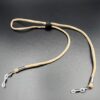 Brown Fabric Glasses Chain with Adjustable Length – Practical & Stylish