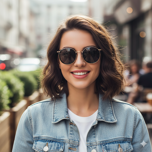 Bolivar Round Black & Gold Polarized Sunglasses – Model 8026 (Code 24016)