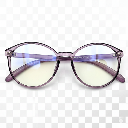 unnamed (3) Bolivar 14001 – Transparent Purple Round Prescription Eyeglasses for Ultimate Style & Comfort