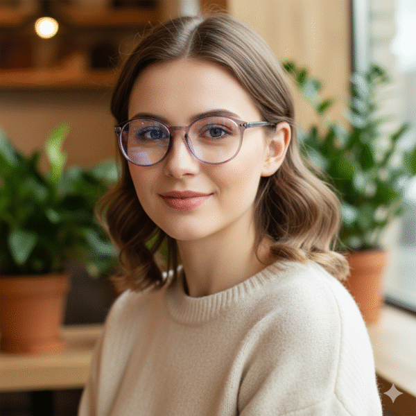 unnamed11 Bolivar 14001 – Transparent Purple Round Prescription Eyeglasses for Ultimate Style & Comfort