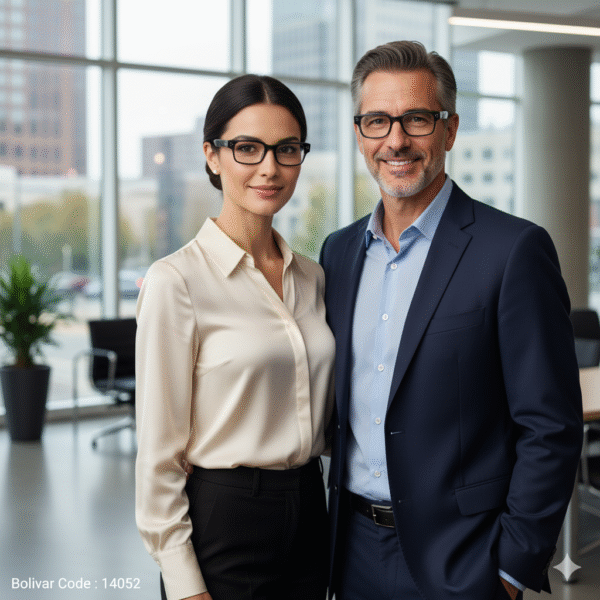 إطار نظارة طبية بوليفار رافال كود 14052 - نظارات اسيتات فاخرة