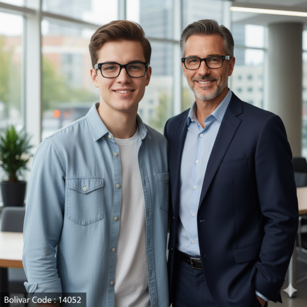 إطار نظارة طبية بوليفار رافال كود 14052 - نظارات اسيتات فاخرة