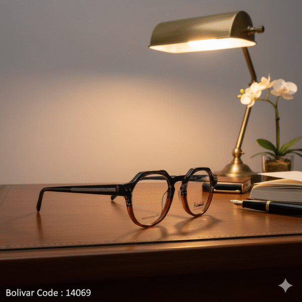 نظارة طبية بوليفار رافال | تصميم هندسي فريد | كود 14069