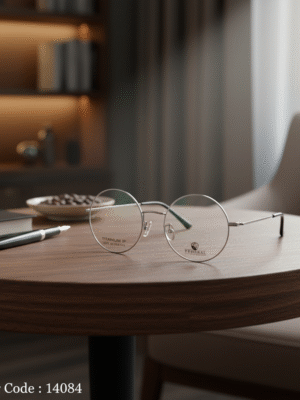 14084-1 نظارات بوليفار 14084 بوليفار فيدرال كيندون - تصميم دائري كامل الإطار من التيتانيوم