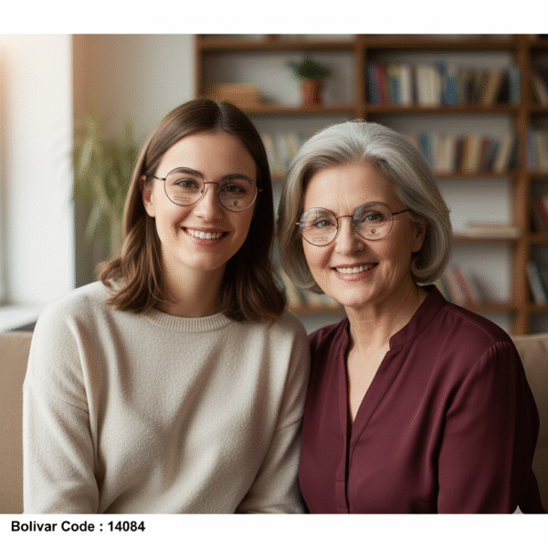 نظارات بوليفار 14084 بوليفار فيدرال كيندون - تصميم دائري كامل الإطار من التيتانيوم