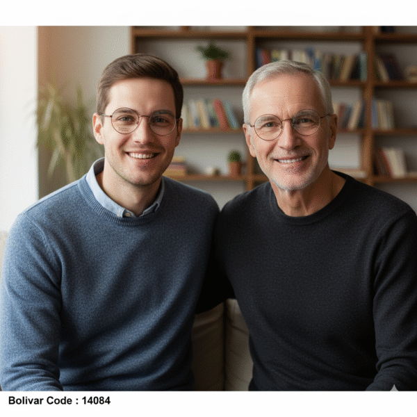 نظارات بوليفار 14084 بوليفار فيدرال كيندون - تصميم دائري كامل الإطار من التيتانيوم