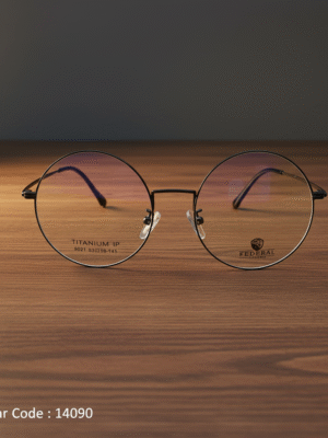 Bolivar Round Titanium Eyeglasses | Code: 14090