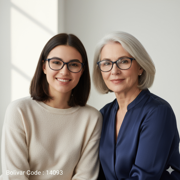 Bolivar Handmade Acetate Cat-Eye Eyeglasses - Code 14093