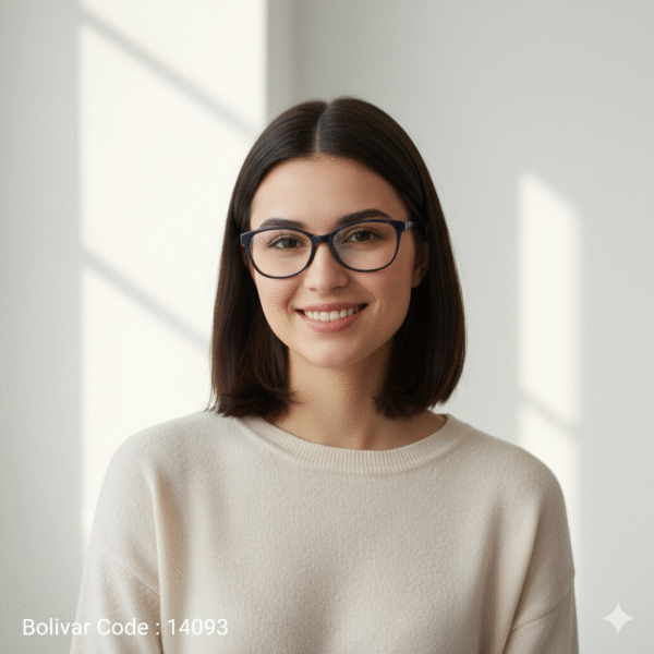 Bolivar Handmade Acetate Cat-Eye Eyeglasses - Code 14093