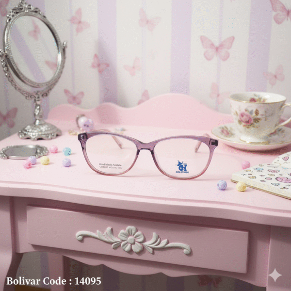 Bolivar Handmade Acetate Cat-Eye Eyeglasses - Code: 14095