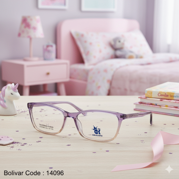 Bolivar Colechito Hand Made Acetate Cat-Eye Eyeglasses | Code: 14096