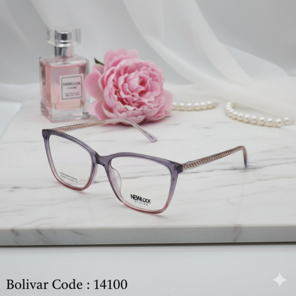 Bolivar Newlook Elegant Hand Made Acetate Cat-Eye Eyeglasses | Code: 14100