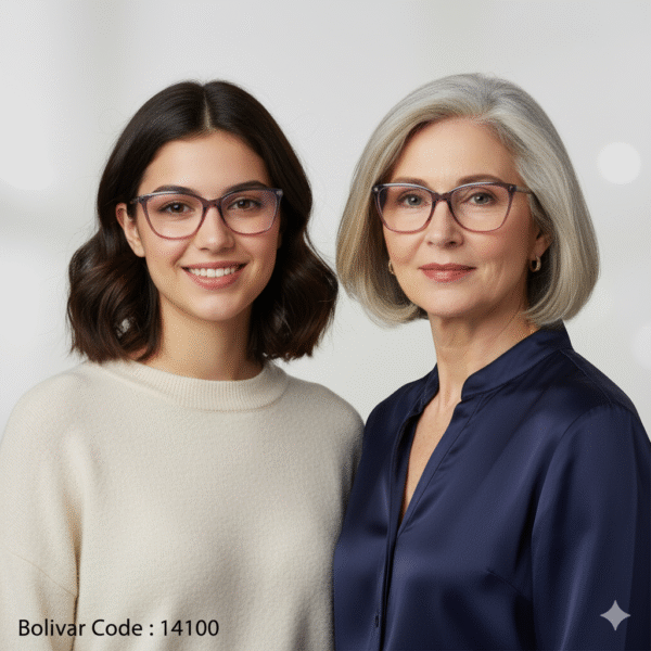 Bolivar Newlook Elegant Hand Made Acetate Cat-Eye Eyeglasses | Code: 14100