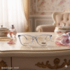 Bolivar Newlook Crystal Cat-Eye Hand Made Acetate Eyeglasses | Code: 14101