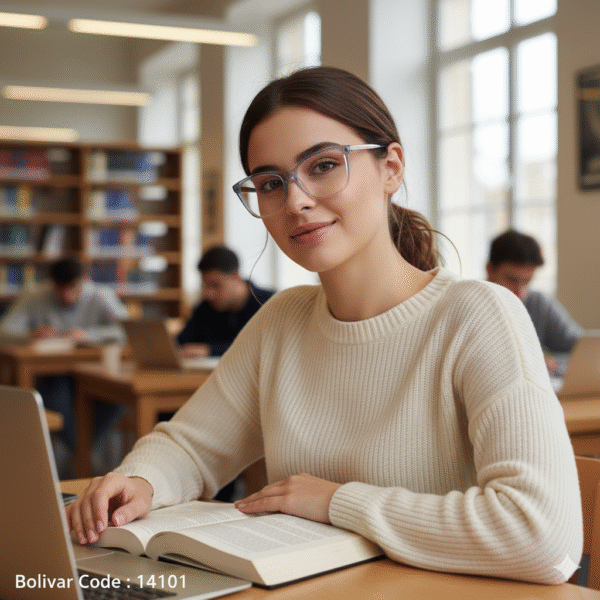 Bolivar Newlook Crystal Cat-Eye Hand Made Acetate Eyeglasses | Code: 14101