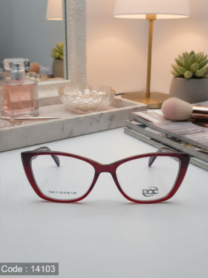 Bolivar DOC Dramatic Cat-Eye Hand Made Acetate Eyeglasses | Code: 14103