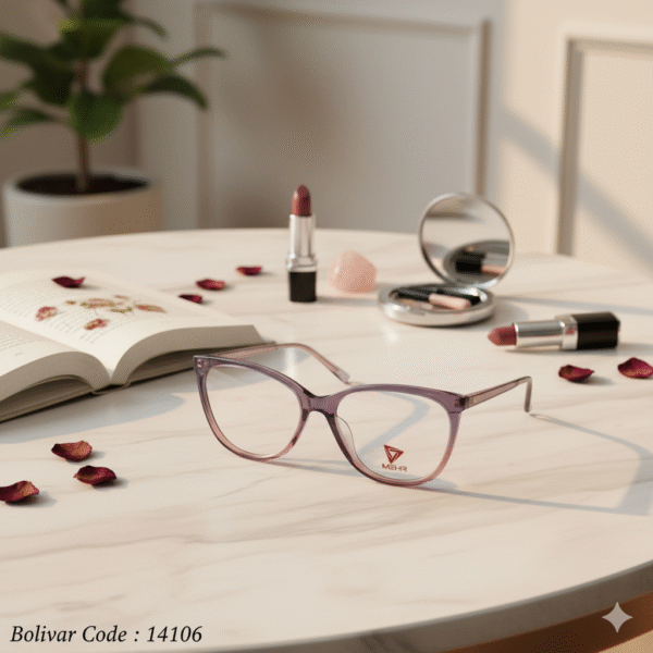 Bolivar MEHR Lightweight Narrow-Fit Cat-Eye Eyeglasses | Code: 14106