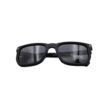 Bolivar × PRADA Sunglasses | UV400 Polarized – Black Matte Rectangle (Unisex)