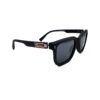 Bolivar × PRADA Sunglasses | UV400 Polarized – Black Matte Rectangle (Unisex)
