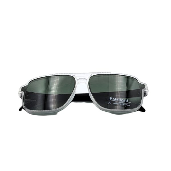 WhatsApp Image 2025-09-02 at 5.25.55 AM نظارة شمسية بوليفار × موريل | مستطيل أخضر شفاف – حماية UV400 مستقطبة