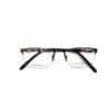 BOLIVAR LAS -VEGAS B17044 Half Rim Rectangular Eyeglasses – Stylish & Lightweight for Small Faces